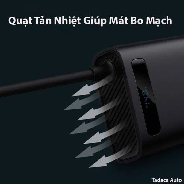 Bộ Chuyển Nguồn Ô Tô 12V Sang 220V Baseus Công Suất 150W slide 4