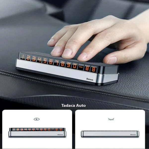 Bảng Số Điện Thoại Ô Tô Baseus slide 2