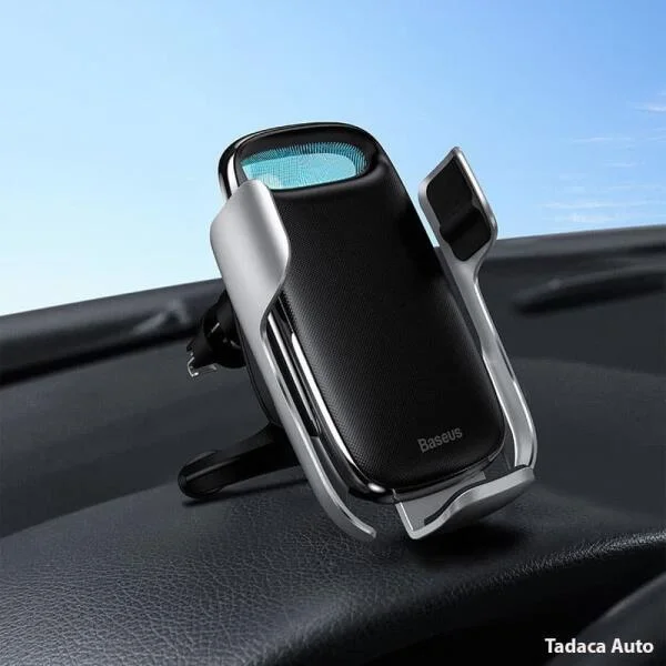 Giá Đỡ Điện Thoại Kiêm Sạc Không Dây Ô Tô Baseus slide 7