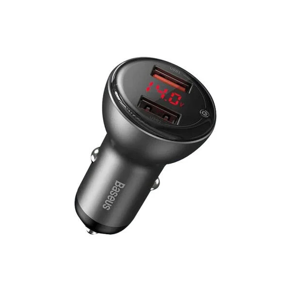 Tẩu Sạc Đa Năng Baseus 45W 2 Cổng USB slide 1