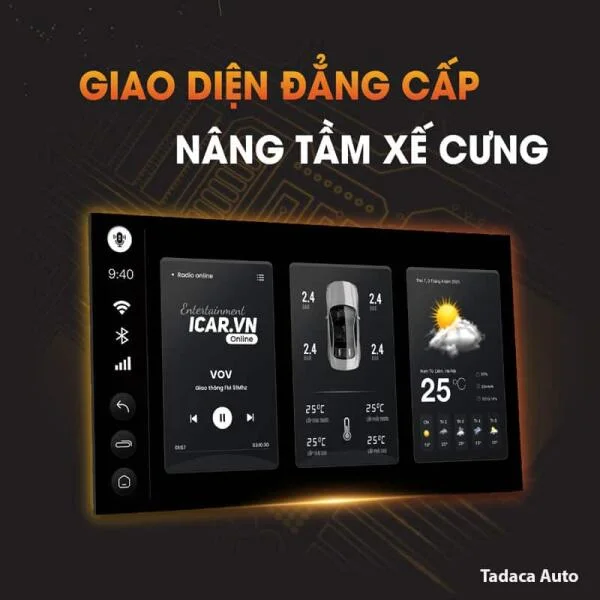 Androi Box Ô Tô Icar Elliview DE Chính Hãng slide 6