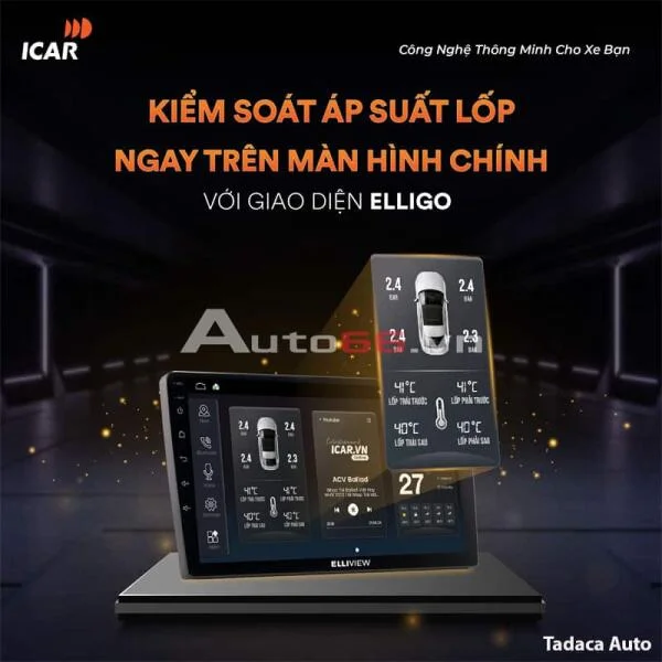 Android Box Ô Tô ICAR Elliview D5 Chính Hãng slide 3