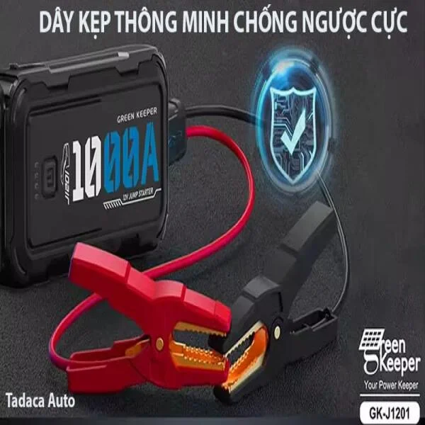 Kích Bình Ắc Quy Green Keeper 1000A Cao Cấp slide 5