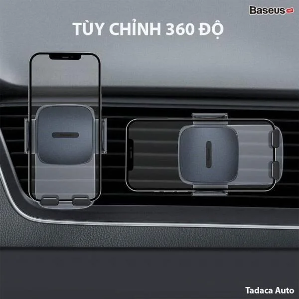 Giá Đỡ Điện Thoại Baseus Easy Control Pro Kẹp Cửa Gió Điều Hòa slide 4