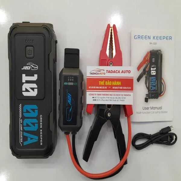 Kích Bình Ắc Quy Green Keeper 1000A Cao Cấp slide 3