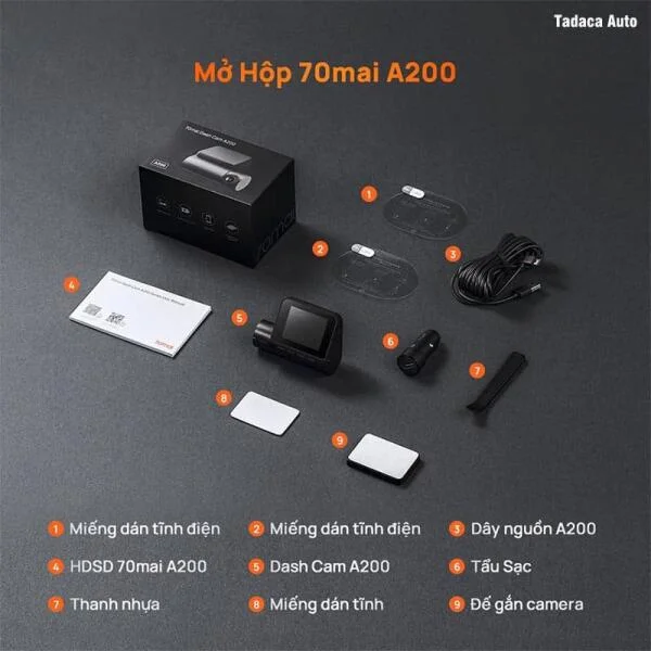 Camera Hành Trình 70mai A200 Chính Hãng slide 3