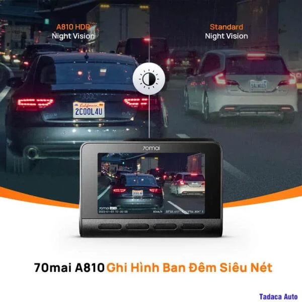 Camera Hành Trình 70mai A810 4K Chính Hãng slide 6