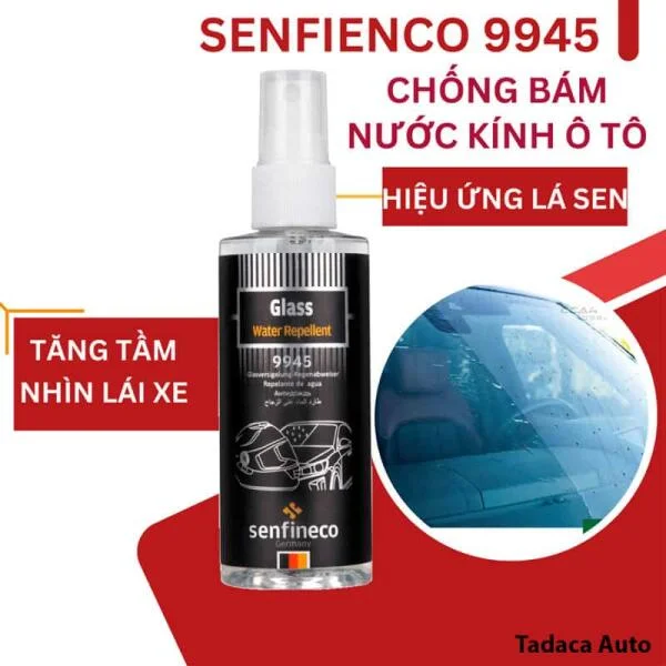 Xịt Chống Bám Nước Ô Tô Senfineco 9945 Đức Chính Hãng slide 7