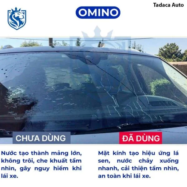 Chai Xịt Chống Bám Nước Omino M97 Chính Hãng slide 4