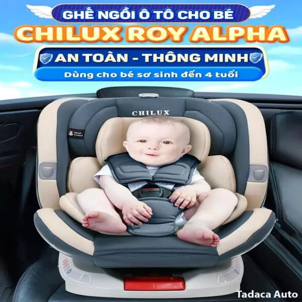 Ghế Ngồi Ô Tô Cho Bé CHILUX ROY Cao Cấp slide 3