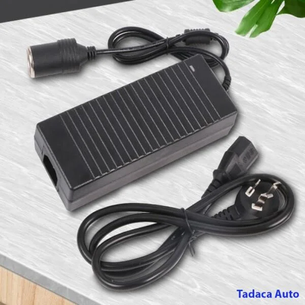Bộ Chuyển Nguồn 220V Sang 12V-12A Ra Nguồn Tẩu slide 7