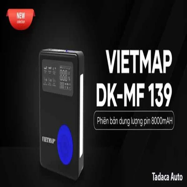 Bơm Lốp Kiêm Kích Bình Vietmap 8000mAh Chính Hãng slide 6