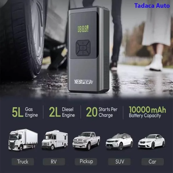Bơm Lốp Kiêm Kích Bình Yesper 1500A Cao Cấp slide 6
