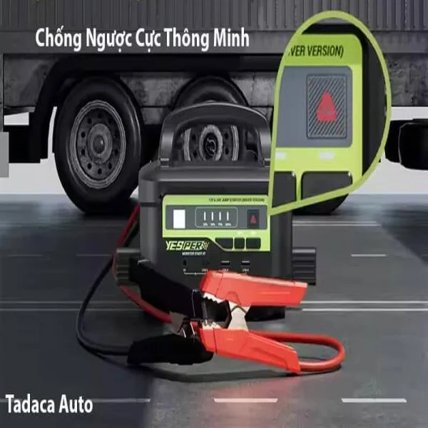 Kích Bình Xe Tải 12V-24V Yesper P1 3700A Chính Hãng slide 4
