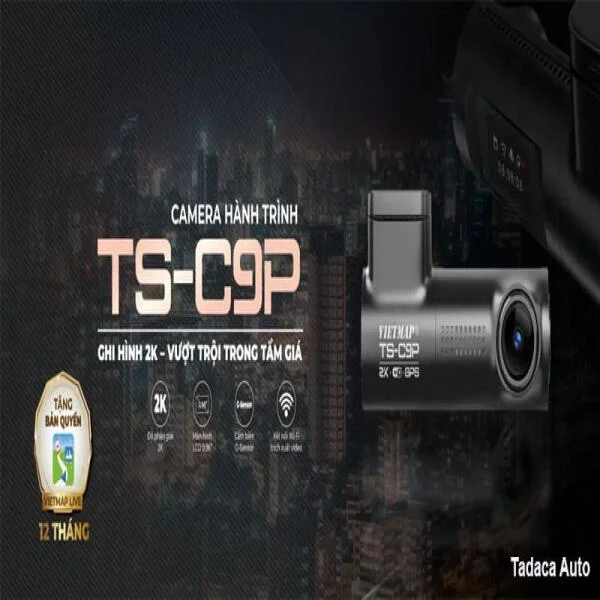 Camera Hành Trình Vietmap TSC9P Ghi Hình 2K slide 2