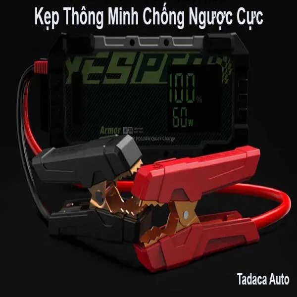 Kích Bình Ắc Quy Ô Tô Yesper Amor 3000A Siêu Mạnh slide 5