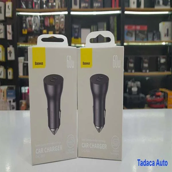 Tẩu Sạc Ô Tô Baseus 60W Dual Type-C Chính Hãng slide 7