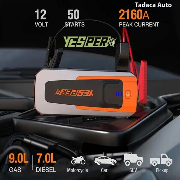 Kích Bình Ắc Quy Ô Tô Yesper Fast II 2160A Chính Hãng slide 6