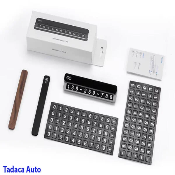 Bảng Số Điện Thoại Ô Tô GP Parking Card slide 6