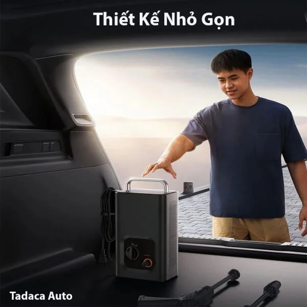Máy Rửa Xe Ô Tô Baseus F0 1000W Chính Hãng slide 4