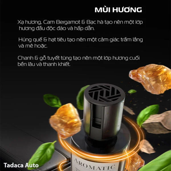 Nước Hoa Ô Tô Gocado Aromatic Hương Thơm Tự Nhiên slide 3