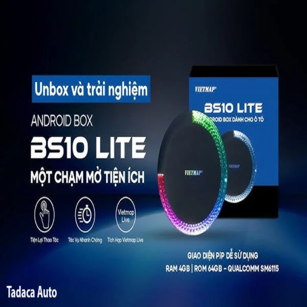 Androi Box Ô Tô Vietmap BS10 Lite Chính Hãng slide 7