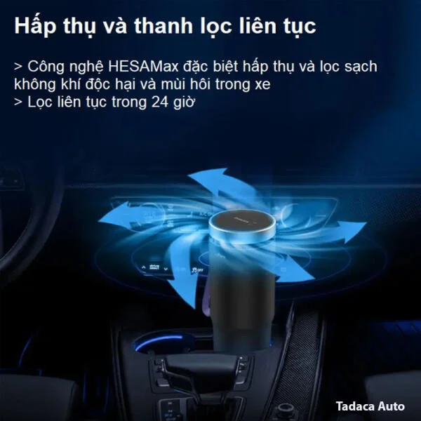 Máy Lọc Không Khí Ô Tô Philips GP5601 Chính Hãng slide 6