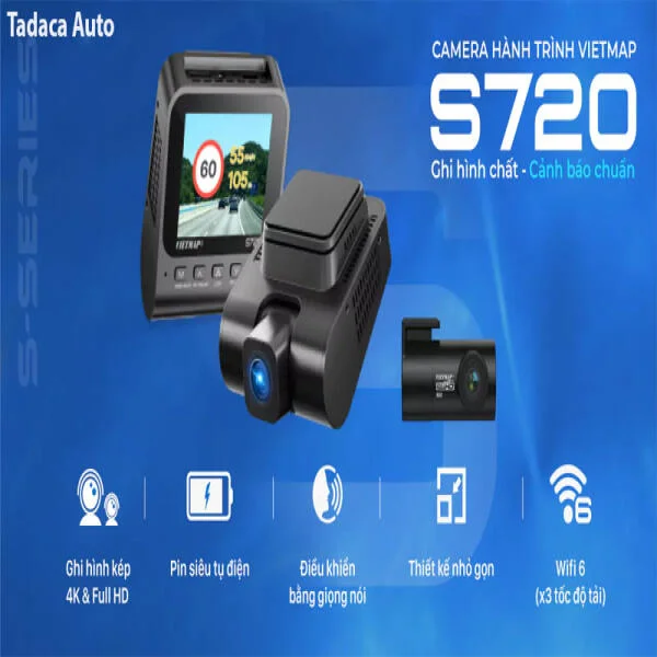 Camera Hành Trình Ô Tô Vietmap S720 Chính Hãng slide 7