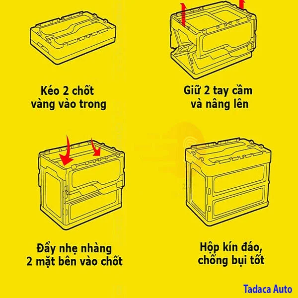 Thùng Đựng Đồ Ô Tô Gấp Gọn Michelin Chính Hãng slide 2
