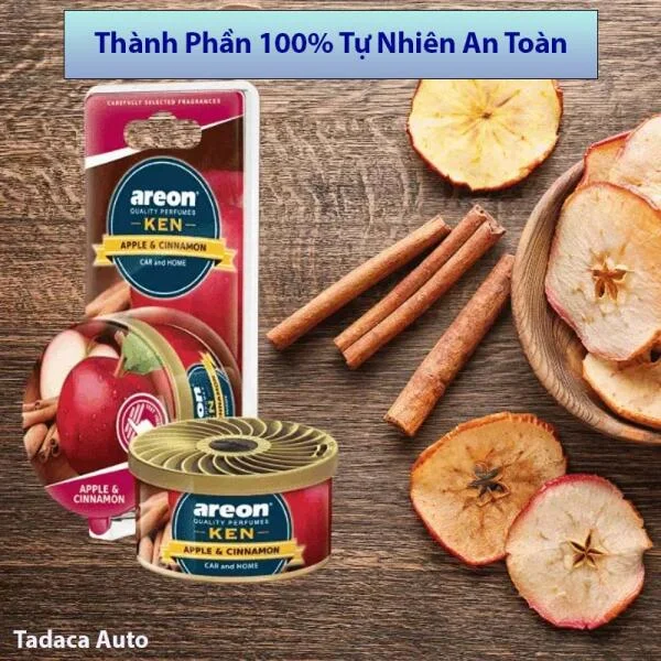 Sáp Thơm Ô Tô Areon Táo Quế Chính Hãng slide 4