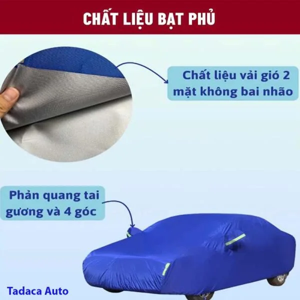 Bạt Ô Tô Vải Dù Gió Cao Cấp Siêu Bền slide 4