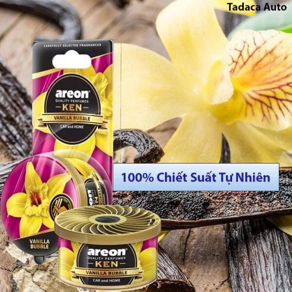 Sáp Thơm Ô Tô Areon Vanilla Bubble Gum Chính Hãng slide 4