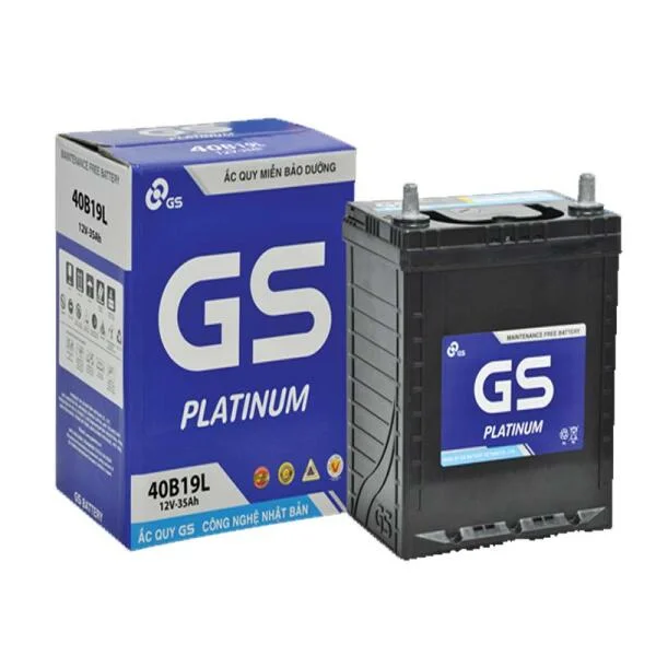 Ắc Quy Ô Tô GS 40AH-12V Chính Hãng slide 1