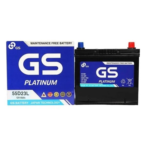 Ắc Quy Ô Tô GS 60Ah-12V Chính Hãng slide 1