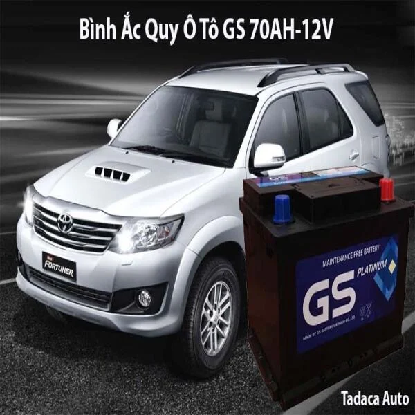Ắc Quy Ô Tô GS 70Ah-12V Chính Hãng slide 5