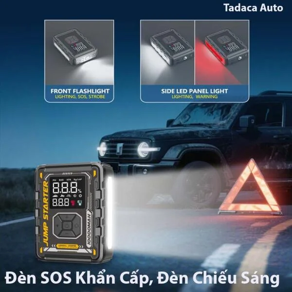Bơm Lốp Kiêm Kích Bình Green Keeper J1209P Đa Năng slide 4
