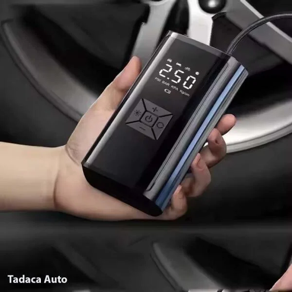 Bơm Lốp Không Dây CX89 Cầm Tay Mini slide 7