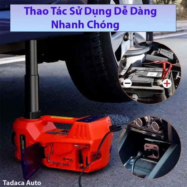 Kích Gầm Kiêm Bơm Và Tháo Lốp Ô Tô Đa Năng 5 In 1 slide 7
