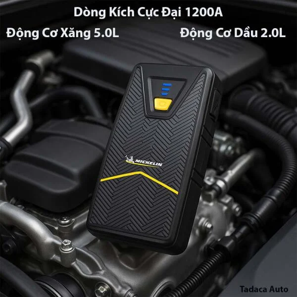 Kích Bình Ắc Quy Ô Tô Michelin BCJS005-1 slide 6