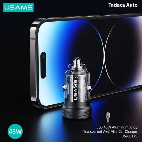 Tẩu Sạc Ô Tô USAMS CC175 45W slide 7