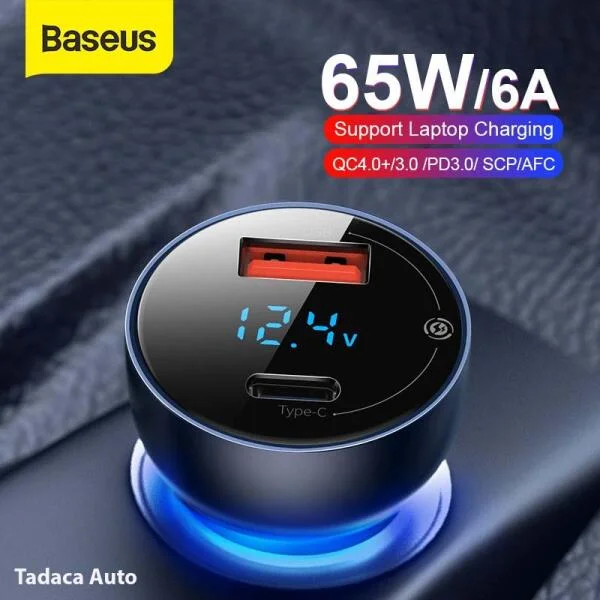 Tẩu Sạc Ô Tô Baseus QC+PPS 65W Siêu Nhanh slide 5