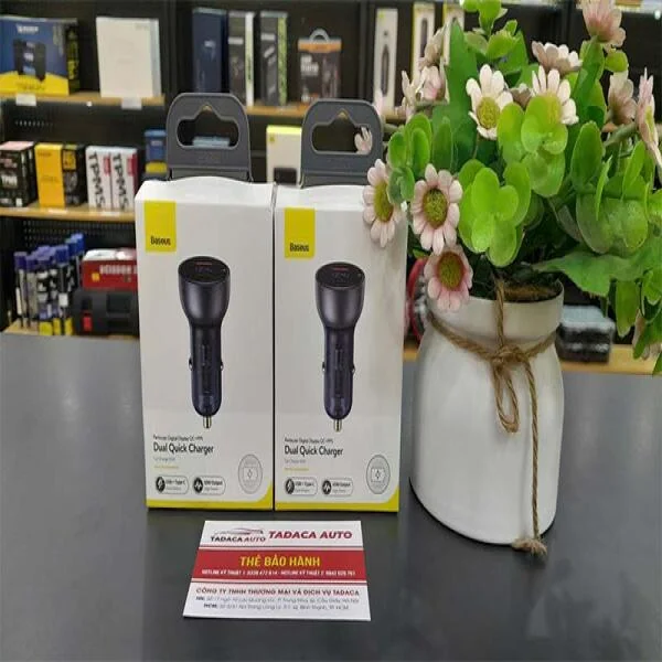 Tẩu Sạc Ô Tô Baseus QC+PPS 65W Siêu Nhanh slide 2