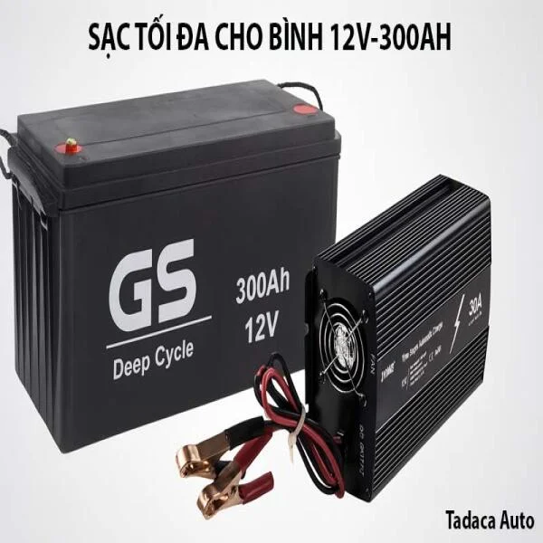 Sạc Ắc Quy JYINS 12V/30A 300Ah Cao Cấp slide 3