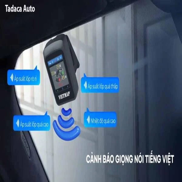 Cảm Biến Áp Suất Lốp Vietmap TW50 Van Trong slide 2