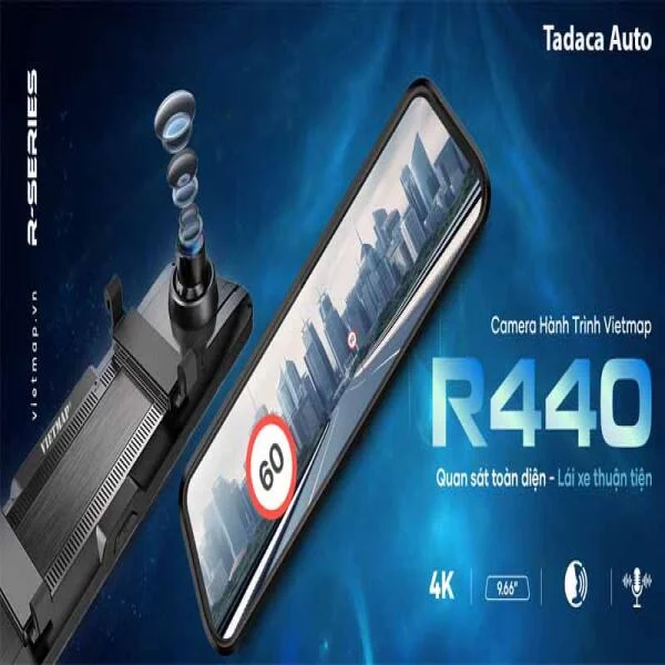 Camera Hành Trình Gương Vietmap R440 4K Siêu Nét slide 7