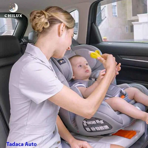 Ghế Ngồi Ô Tô Cho Bé Chilux Roy 360 Cho Trẻ Từ 0 Đến 12 Tuổi slide 7
