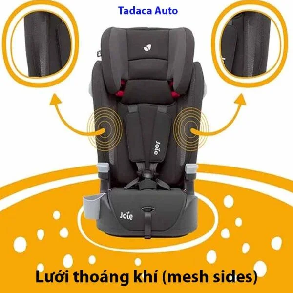 Ghế Ngồi Ô Tô Trẻ Em Joie Elevate Cherry 1 Đến 12 Tuổi slide 4