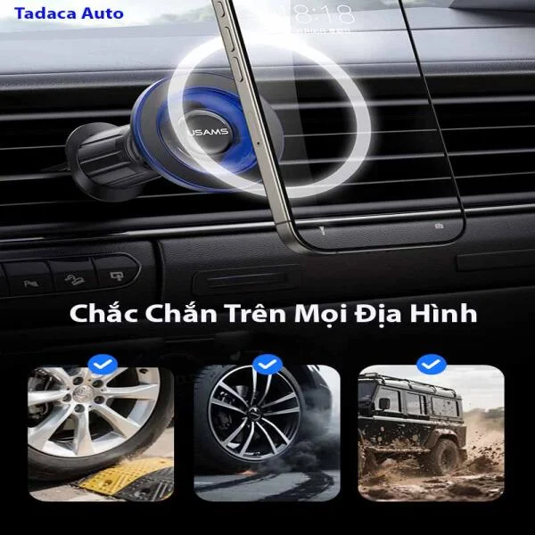 Giá Đỡ Điện Thoại Ô Tô USAMS ZJ081 slide 5