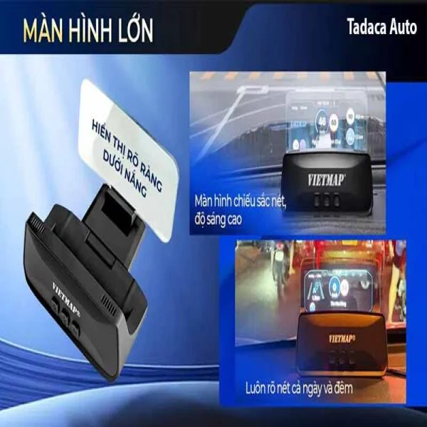 Màn Hình Vietmap HUD H50 Hiển Thị Đa Thông Tin slide 5