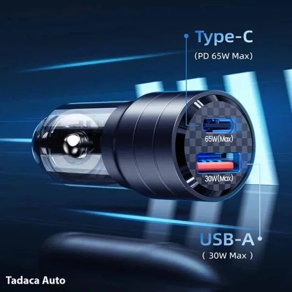 Tẩu Sạc Ô Tô USAMS CC176 95W Siêu Nhanh slide 7
